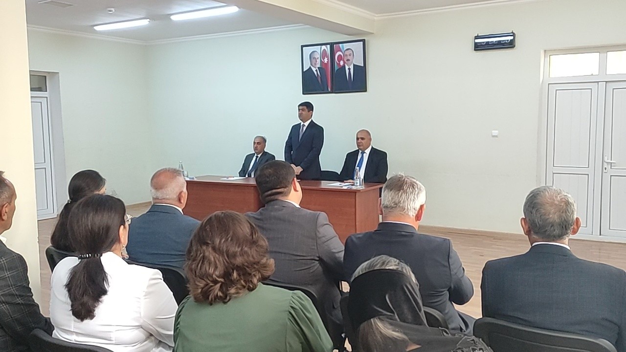 Seymur Orucov kənd sakinləri ilə görüşdü - FOTOLAR